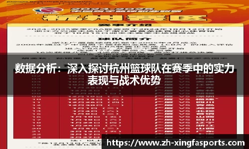 数据分析：深入探讨杭州篮球队在赛季中的实力表现与战术优势